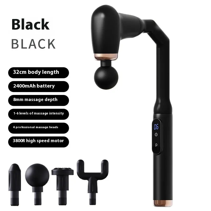 RECOVR Pro massagepistol – lifestyle brug på ryg
